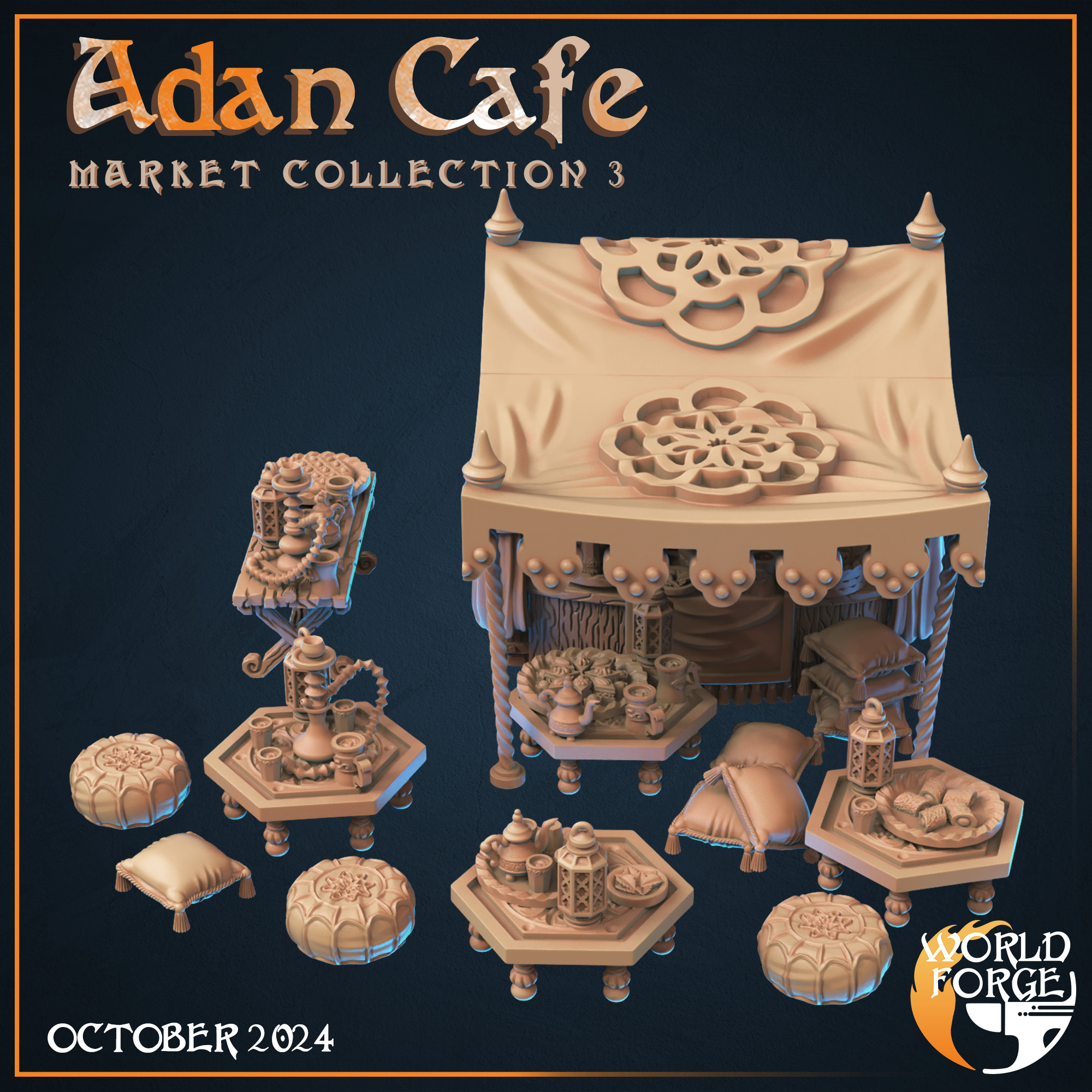 Adan Cafe Market Stall